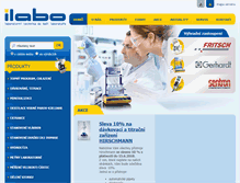 Tablet Screenshot of ilabo.cz